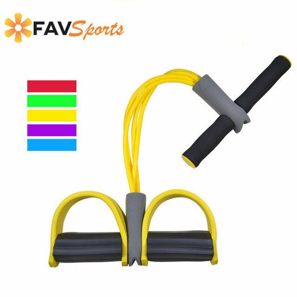 Exercises Resistance Band Crossfit Rubber Pull Rope Strength Training Latex Resistance tube Foot Pedal Gym bands set