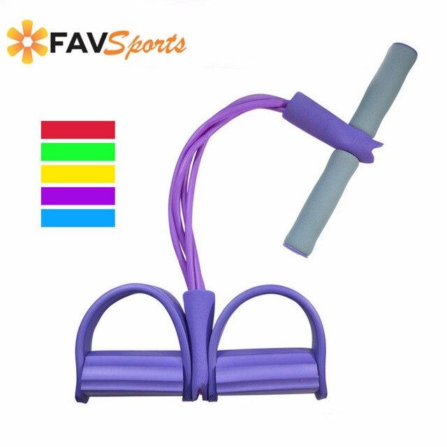 Exercises Resistance Band Crossfit Rubber Pull Rope Strength Training Latex Resistance tube Foot Pedal Gym bands set