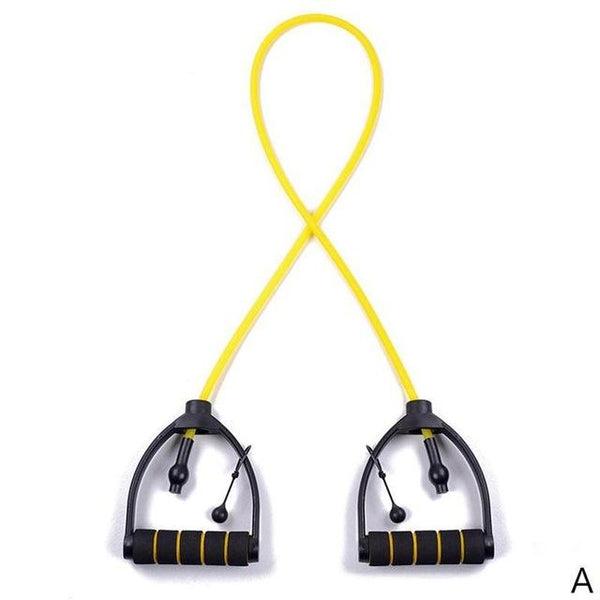 Yoga Pull Rope Elastic Resistance Bands Fitness Workout Exercise Tubes Practical Training Rubber Tensile Expander