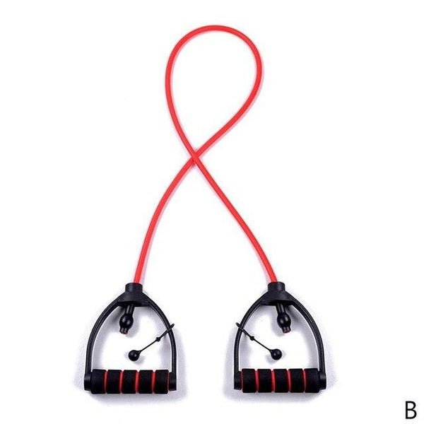 Yoga Pull Rope Elastic Resistance Bands Fitness Workout Exercise Tubes Practical Training Rubber Tensile Expander
