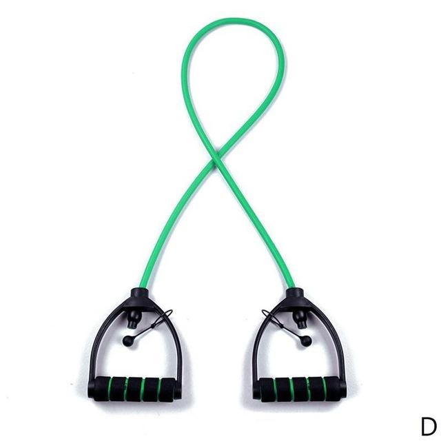 Yoga Pull Rope Elastic Resistance Bands Fitness Workout Exercise Tubes Practical Training Rubber Tensile Expander