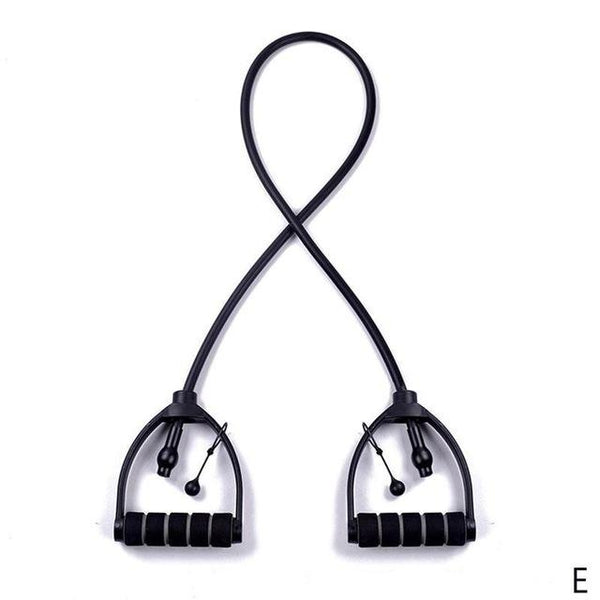 Yoga Pull Rope Elastic Resistance Bands Fitness Workout Exercise Tubes Practical Training Rubber Tensile Expander