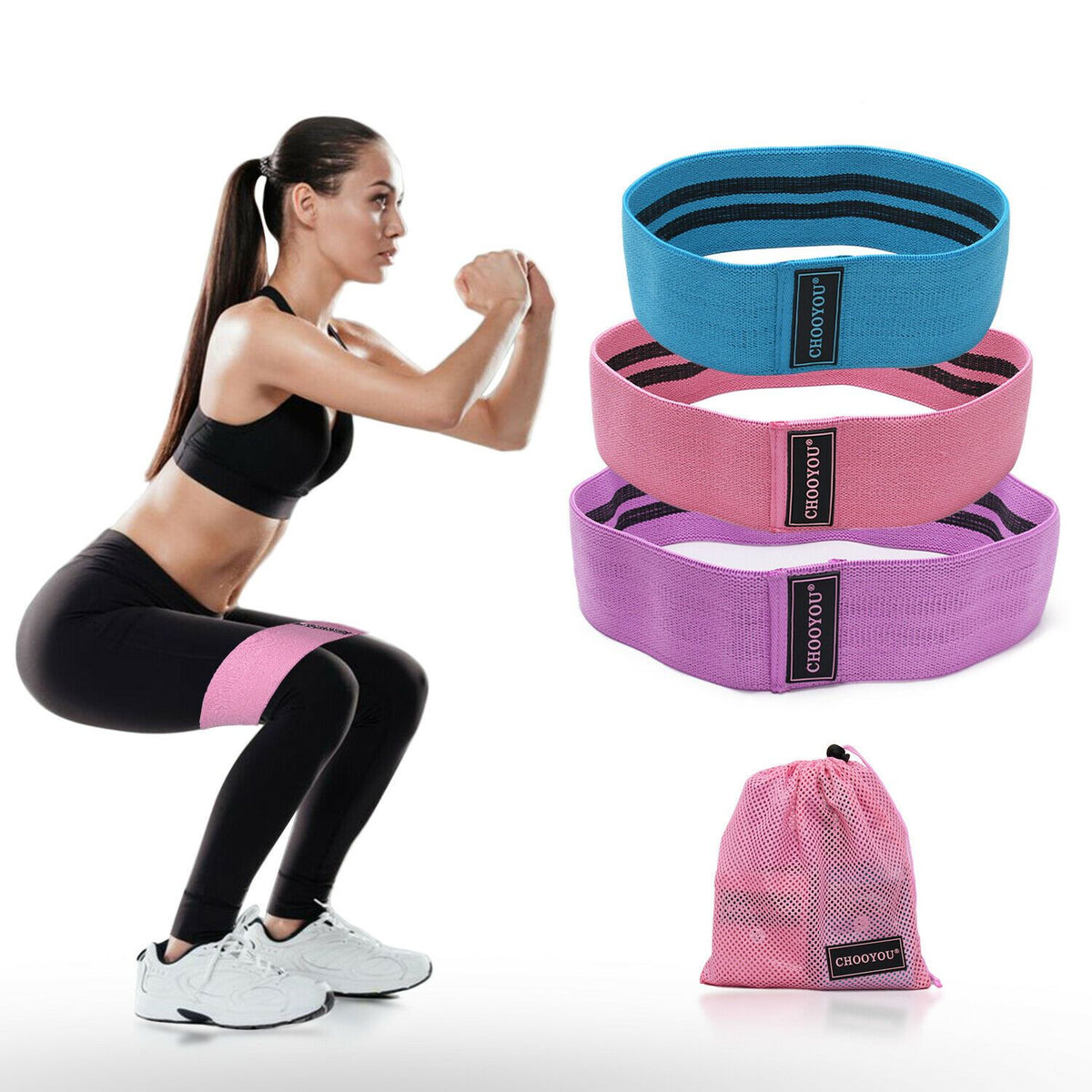 Resistance Band Exercise Ballet Stretching Band Aerobic Flexibility Gym Yoga Stretching Training Fitness Workout Band Pull Up