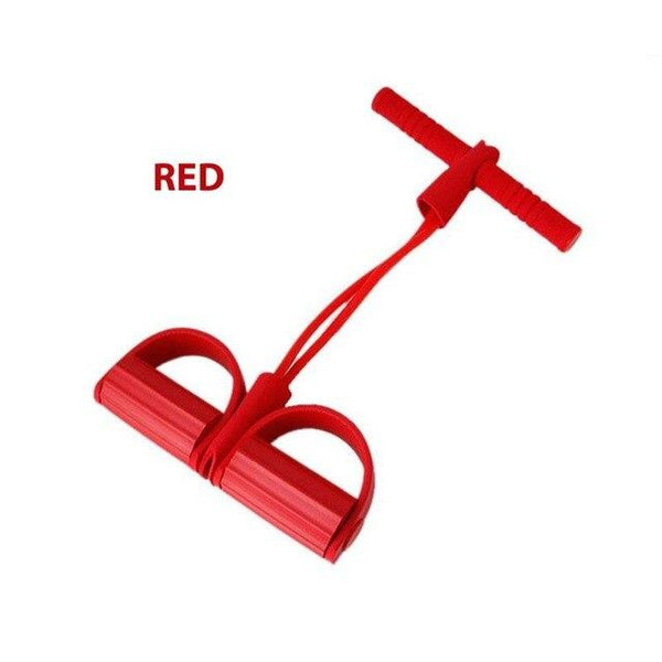 Elastic Bands For Fitness Resistance Band Pull Rope 2 Tube Foot Pedal Body Slim Trainer Training Tape Yoga Sports Training Bands