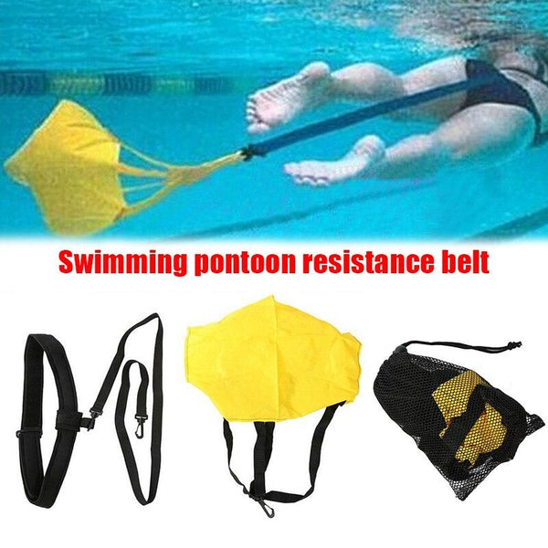 Swimming Trainer with Sump and Resistance Band Resistance Parachute Traction Resistance Training Set C55K Sale