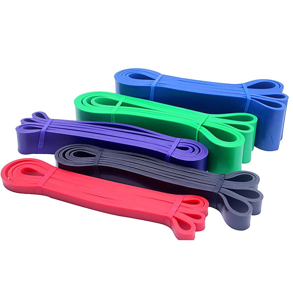 Fitness Rubber Bands Resistance Band Unisex 2080mm Yoga Athletic Elastic Bands Loop Expander for Exercise Sports Equipment