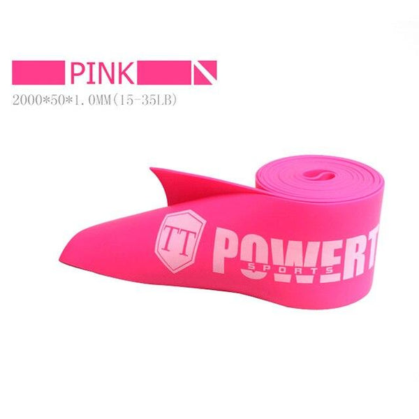 Yoga Rubber Loop Band Resistance Bands Natural Latex Expander Power CrossFit 208CM 1pc