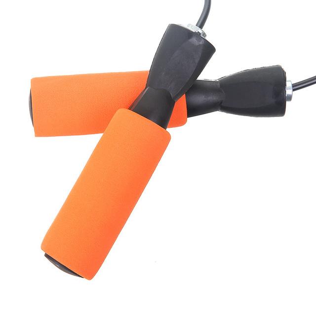 Women Iose Weight Jumping Rope Fitness Training equipment The Man Gym Weighted Jump Cord Jumping Bearing Handle Wire Skipping