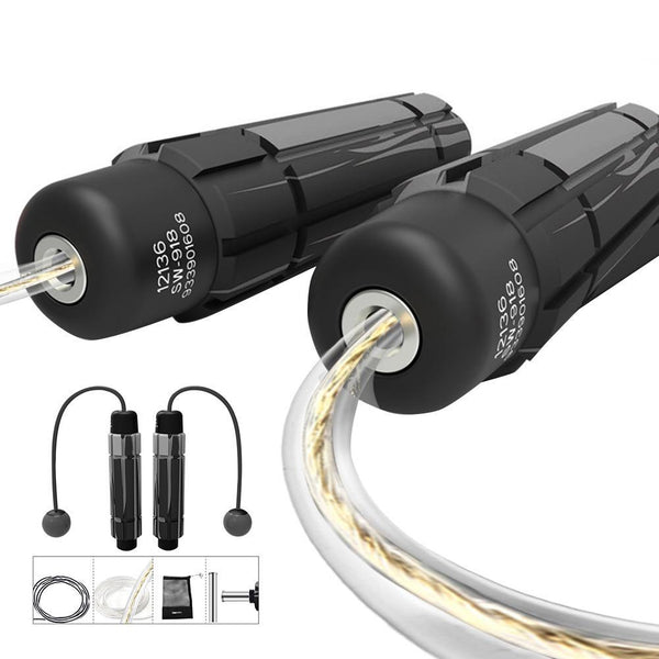 Fitness Speed Weighted Jump Rope Professional Skipping Ropes Bearings Anti-Slip Handles For Sports Workout MMA Training Boxing