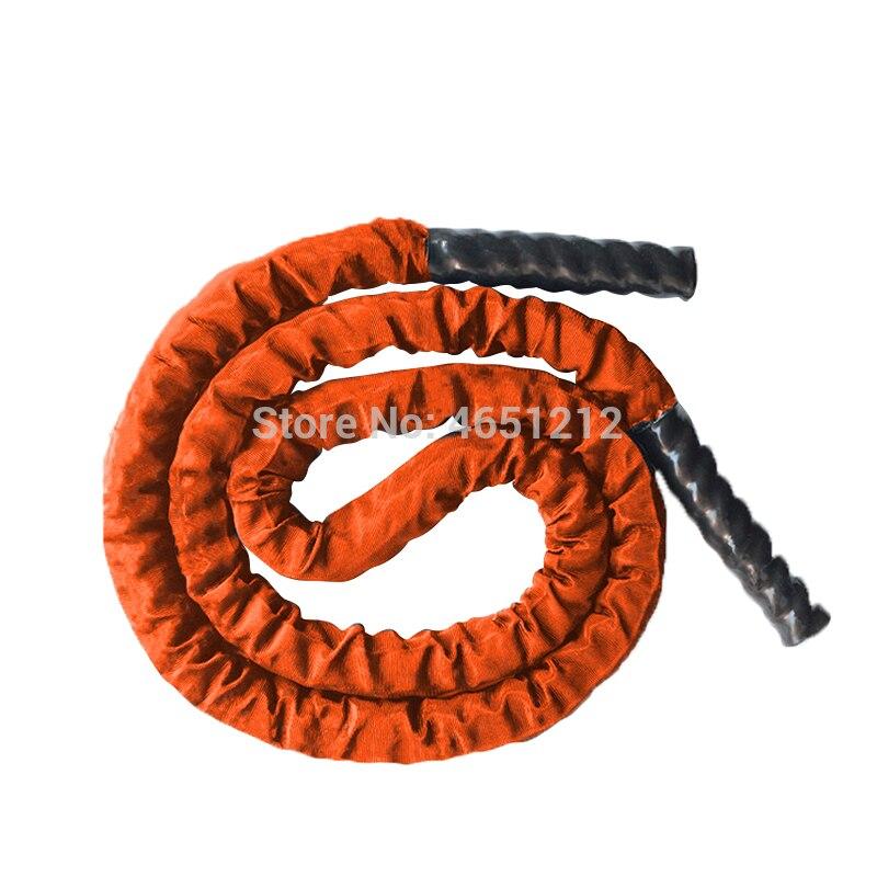 25mm Diameter 2.8M Long Weighted Jump Ropes Heavy Training Battle Rope Gym Fitness muscle Strength Training Equipment
