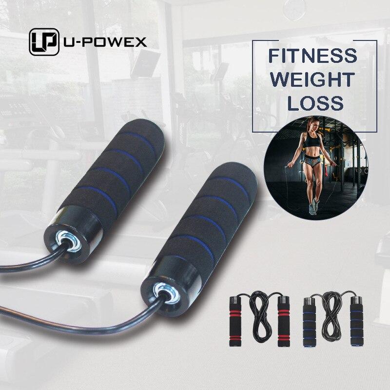 Bearing Anti-slip Crossfit Weight Skip Jump Rope Professional Competition Skipping Rope Fitness Skip Jumping Rope Training