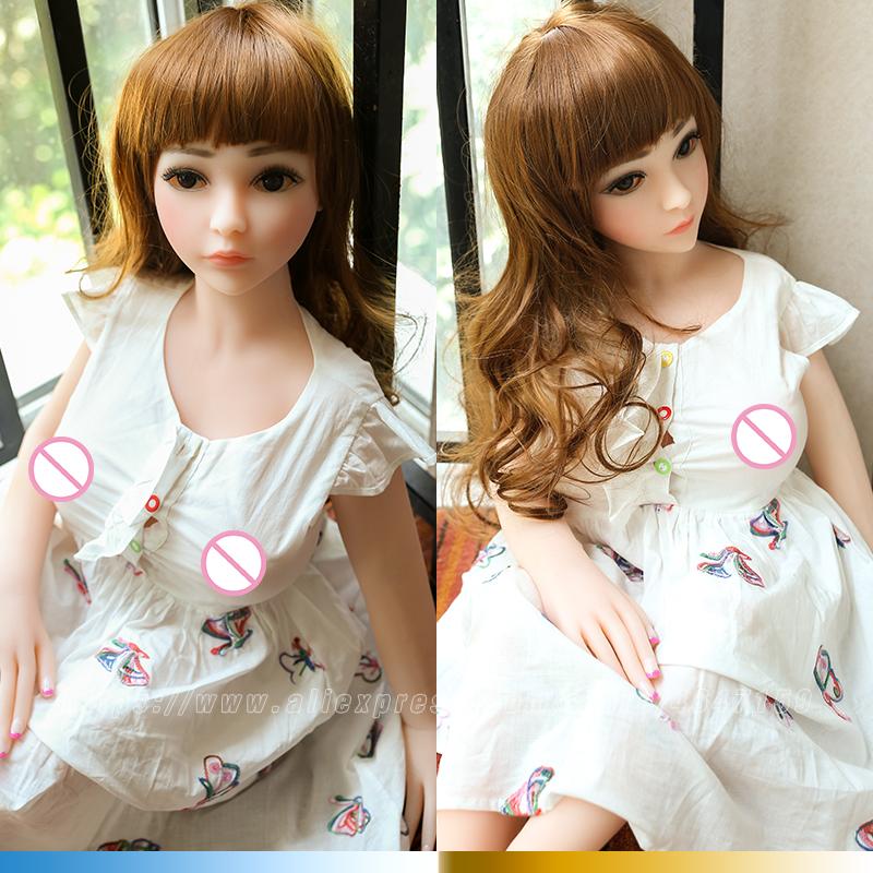 110cm TPE Silicone Sex Doll for Men Full Size Adult Love Dolls with Big Ass Realistic Breast Vagina Sexy Toys Masturbation Dolls