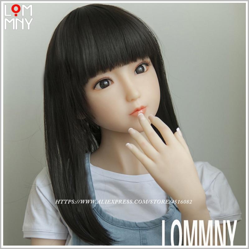LOMMNY Real Silicone Sex Dolls for Men 100cm Top Skeleton Adult Love Doll Vagina Lifelike Pussy Japanese Realistic Sexy Doll