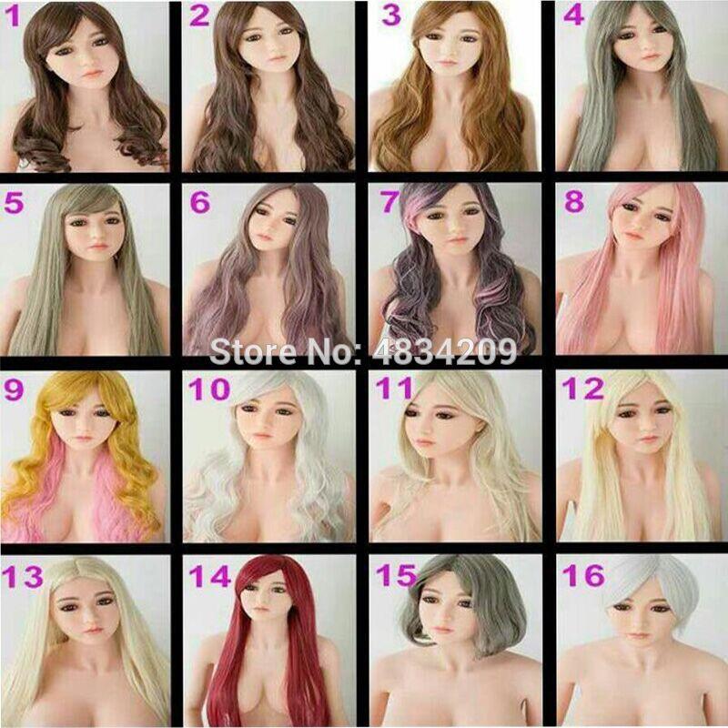 KNETSCH Doll Wig for sex doll hair for silicone sex dolls fit for 100cm to 175cm TPE love doll