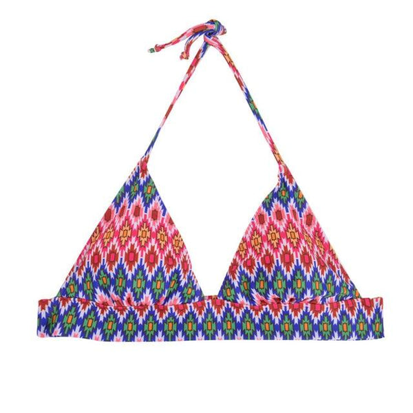 M&M Women Bikini Top Micro Bikini Samll Push Up Ruched String Solid Swimwear Beach Sexy Swimsuit Sporty Girls Beach Wear T606