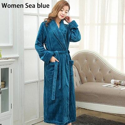 New Style Lovers Silk Soft Flannel Long Kimono Bath Robe Men Waffle Winter Bathrobe Mens Robes Dressing Gown Nightgowns for Male