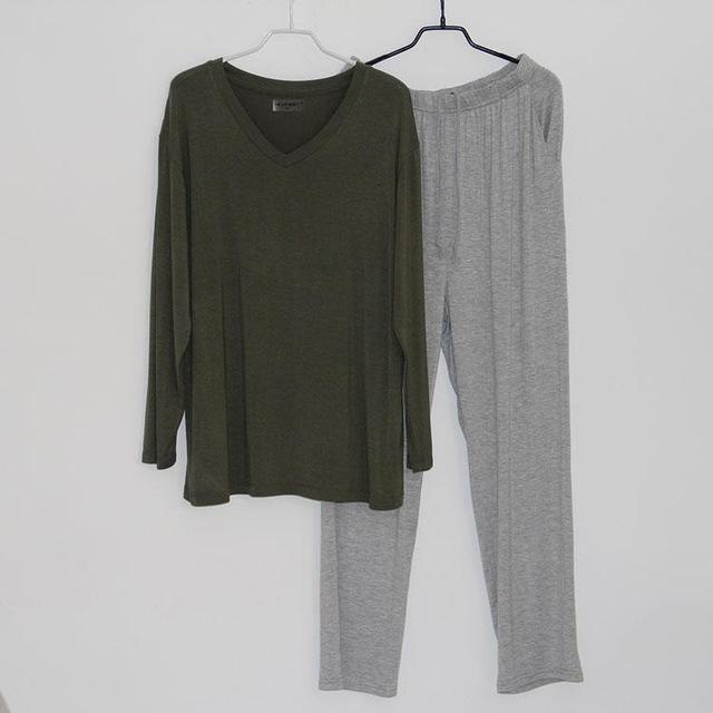 Modal material Pijamas Para Homens Sleepwear Men Pyjamas Men Pyjama Homme Pijama Masculino Pajamas Men Man Clothing Set 114