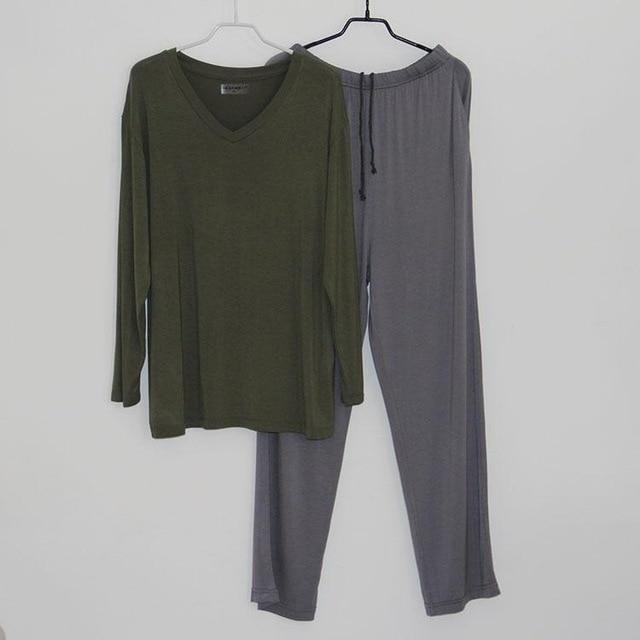 Modal material Pijamas Para Homens Sleepwear Men Pyjamas Men Pyjama Homme Pijama Masculino Pajamas Men Man Clothing Set 114