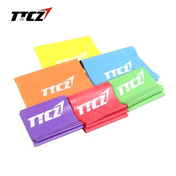 TTCZ Exercise Pilates Yoga Dyna Resistance Abs Workout Physio Aerobics Stretching Belt Pull Strap Fitness Resistance Bands