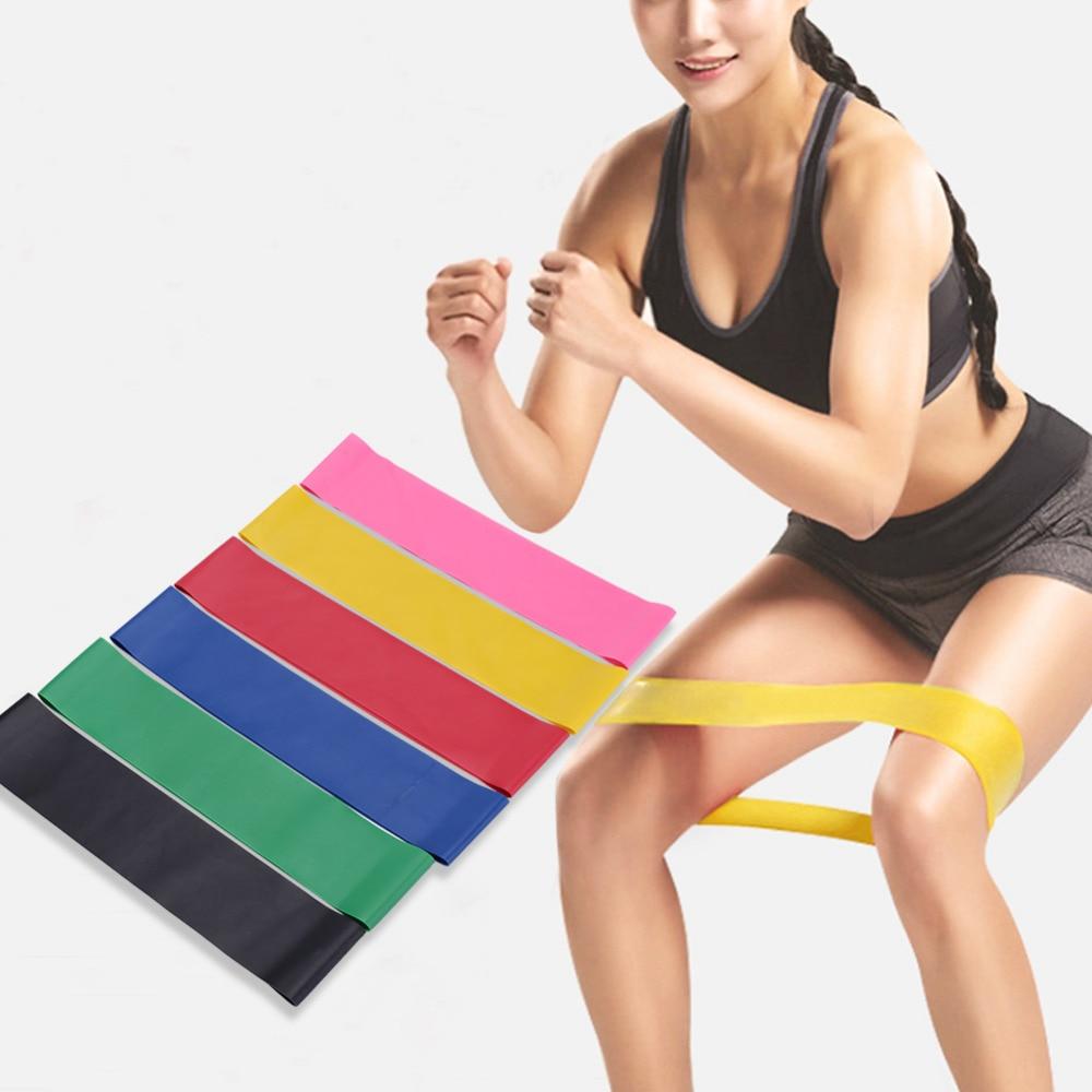 Fitness Stretching Belt Elastic Exercise Resistance Bands Training Arm And Waist Leg Training