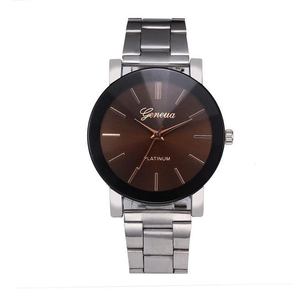 2017 New Woman Watches Brand Stainless Steel Diamond Dress Women Crystal Quartz Men Watch Wristwatch Elegant Lady Clock #20