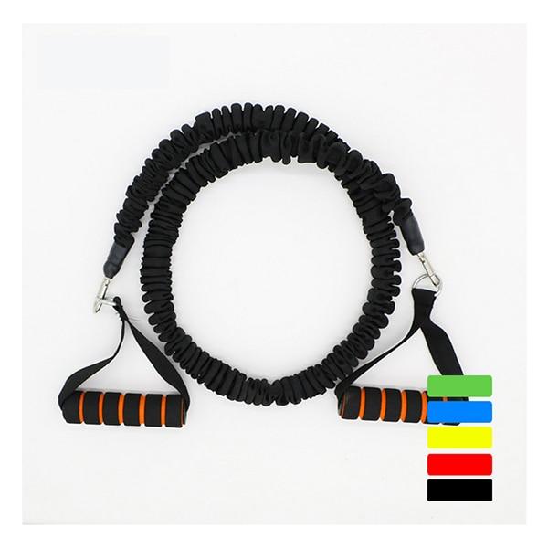 YOUGLE Yoga Pull Rope Elastic Bands for Fitness Rope Resistance Bands Exercise Equipment Workout Gym Training Pilates Rubber