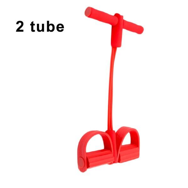 Pedal Resistance Band Fitness Rope Tube Elastic Exercise Equipment for Yoga Pilates Workout Latex Tube Pull Rope new arrival