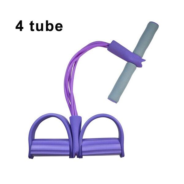 Pedal Resistance Band Fitness Rope Tube Elastic Exercise Equipment for Yoga Pilates Workout Latex Tube Pull Rope new arrival