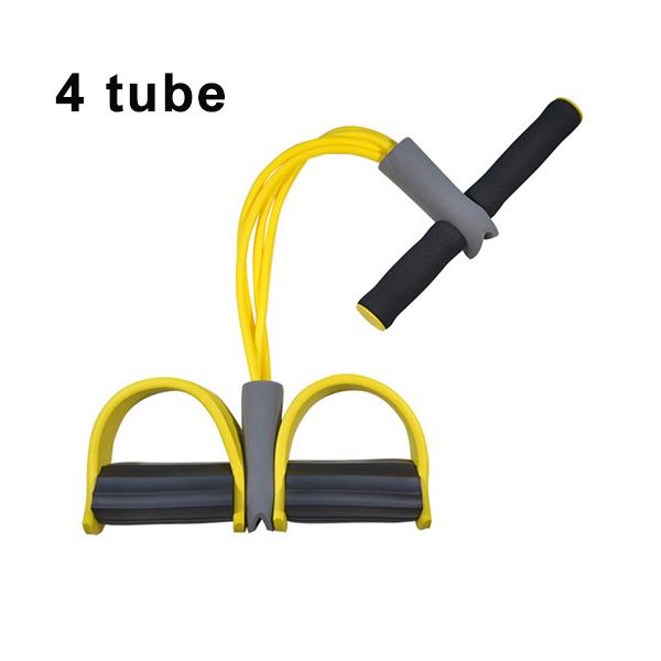 Pedal Resistance Band Fitness Rope Tube Elastic Exercise Equipment for Yoga Pilates Workout Latex Tube Pull Rope new arrival