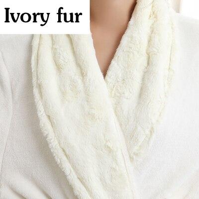 Lovers Soft fur Extra Long Thermal Bathrobe Men Plus Size Thick Flannel Warm Kimono Bath Robe Male Dressing Gown Winter Robes