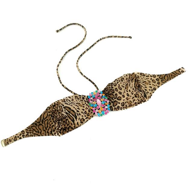Mixer Bikini TOPS for Women Swimwear Top Designer For Secret Diamond Leopard Bathing suits Sexy swimming biquini UP