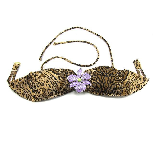 Mixer Bikini TOPS for Women Swimwear Top Designer For Secret Diamond Leopard Bathing suits Sexy swimming biquini UP