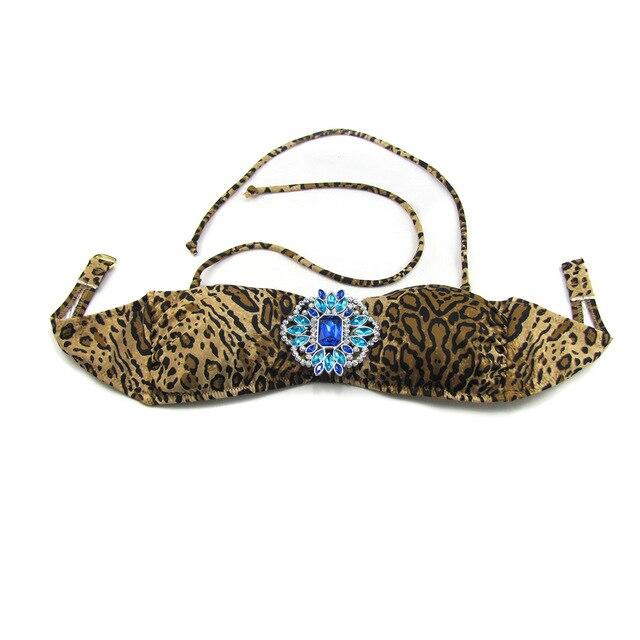 Mixer Bikini TOPS for Women Swimwear Top Designer For Secret Diamond Leopard Bathing suits Sexy swimming biquini UP