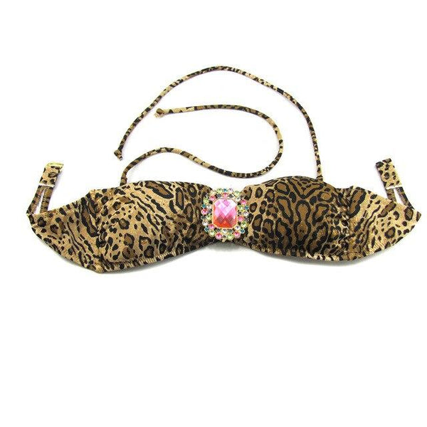 Mixer Bikini TOPS for Women Swimwear Top Designer For Secret Diamond Leopard Bathing suits Sexy swimming biquini UP