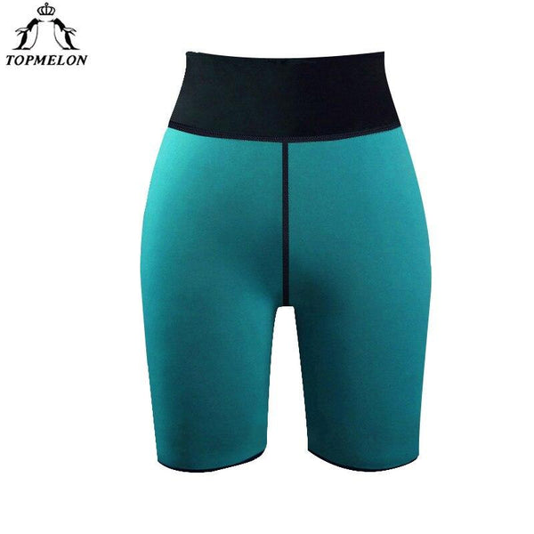 TOPMELON Neoprene Shorts for Weight Loss Shapwear Control Pants Butt Lifter Thigh Slimmer Sweat Modelling Panty