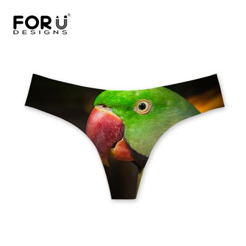 FORUDESIGNS Thong Swimsuit Bikini Bottoms Animal Cool Tiger Design Tankini Swimsuits Swimwear Womens Swimming Short Shorts Women