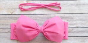 Push UP Women Bikini Top 2018 Sexy Bowite Swimsuit Top New Summer Women Swimwear 0 woman swimming suit Top