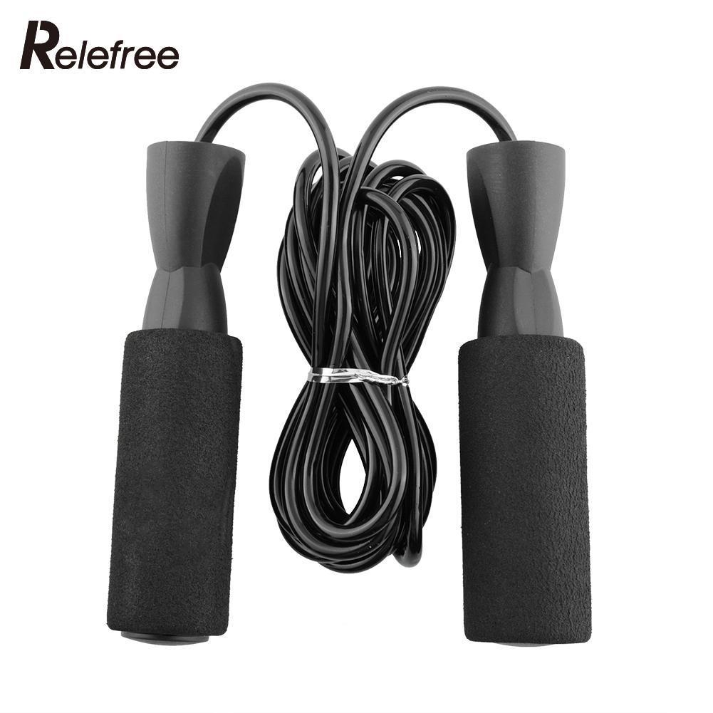 Relefree Rope Skipping Jump Jumping Speed Fitness Cardio Adjustable Exercise Training Workout Lose Weight Safety High quality