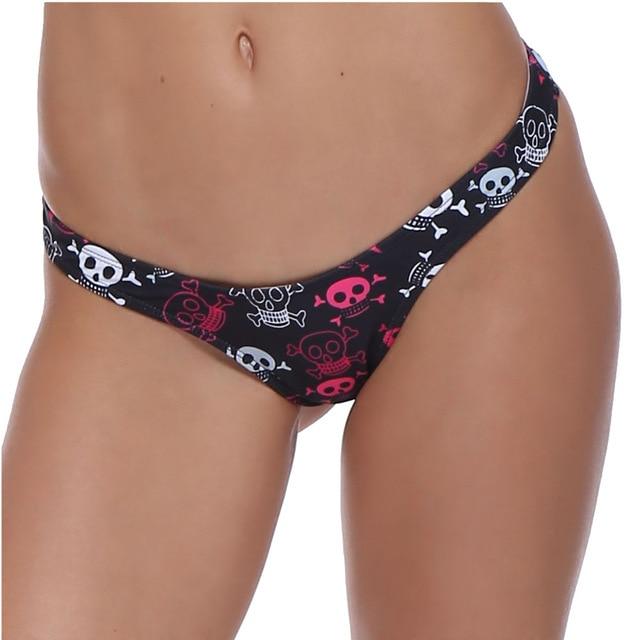 TDFunlive V shape sexy brazilian tanga bikini swimwear women thong bikini bottom brazilian biquini bralette trajes de bano women