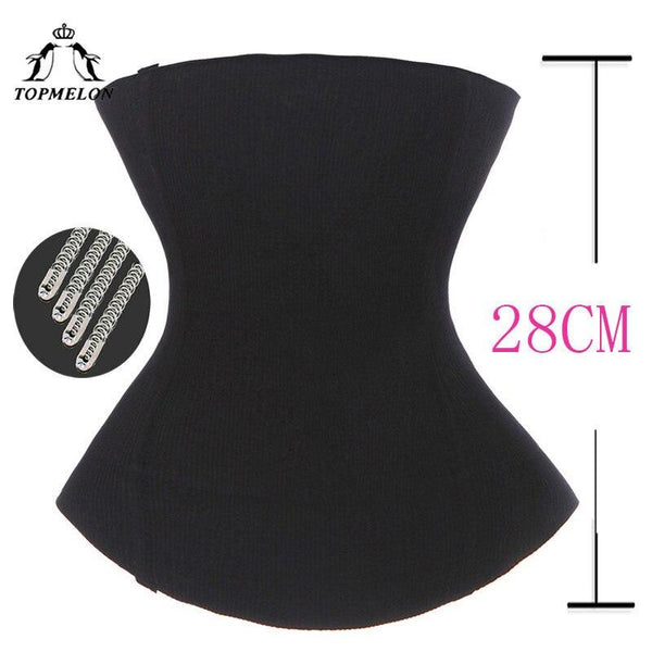 TOPMELON Slimming Belt Waist Trainer Modeling Strap Body Shaper Shapewear Belly Slimming Sheath Steel Boned Underbust Corset
