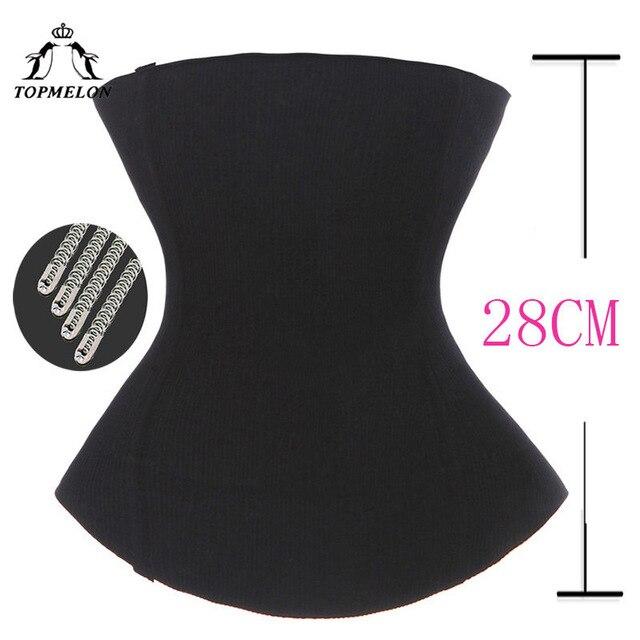 TOPMELON Slimming Belt Waist Trainer Modeling Strap Body Shaper Shapewear Belly Slimming Sheath Steel Boned Underbust Corset