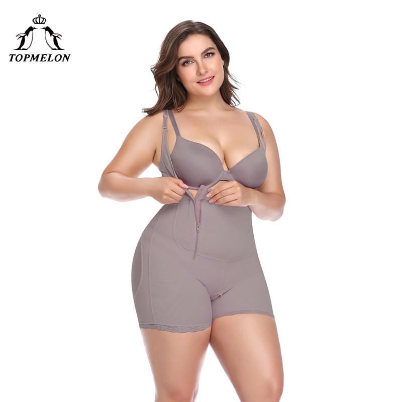 TOPMELON Spandex Shaper Wear for Women Firm Control Underbust Corset Stomach Slimming Belt New Slimming Underwear S-6XL