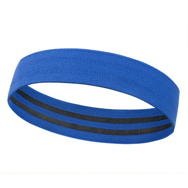 Anti Slip Cotton Hip Band Resistance Bands Booty Exercise Elastic Bands For Yoga Stretching Training Fitness Workout