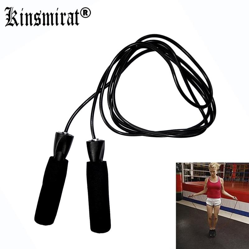 Speed Skipping Jump Rope Useful Fitness Adjustable Bearing Jump Rope Gym Aerobic Lose Weight Exercise Fitness Equipment Black