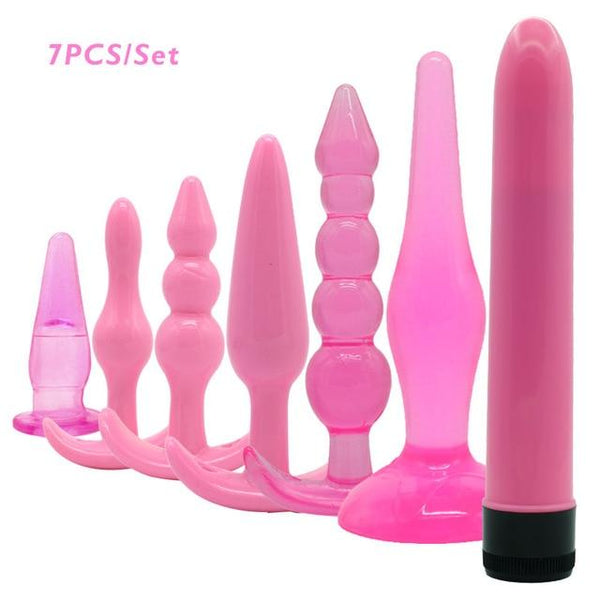 Anal plug Vibrator Sex Toys for adults,Butt Plugs Dildo Vibrator for men Anal Masturbation climax smooth&soft anal toys