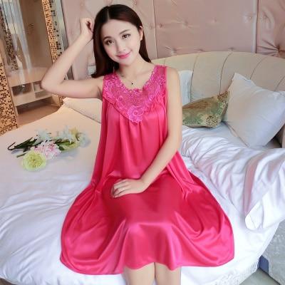 Hot Women Night Gowns Sleepwear Nightwear Long Sleeping Dress Luxury Nightgown Women Casual Night Dress Ladies Home Dressing