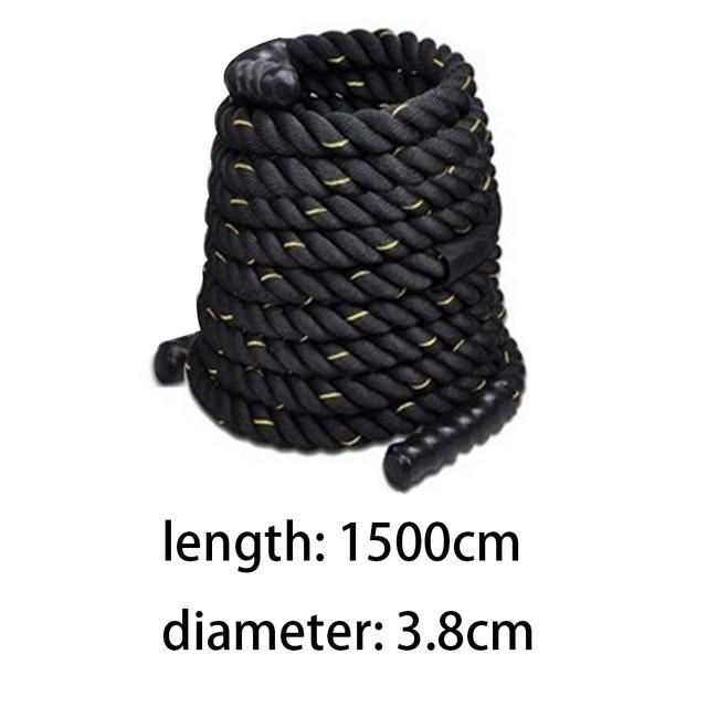 Heavy Undulation Battle Rope Workout Training Rope Bodybuilding Sport Fitness Equipment Slimming Fat Burning Muscle Exercise HWC