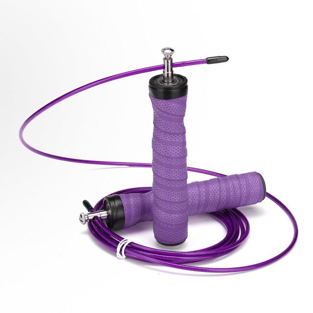 Speed Skipping Rop Weighted Jump Ropes Adjustable Steel Wire Jumping Rope Crossfit Fitness Equipment Boxing MMA Training