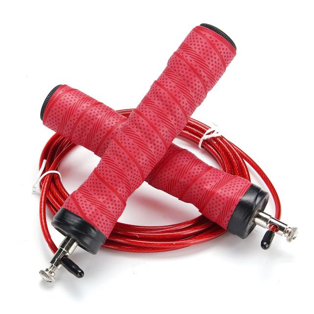 Speed Skipping Rop Weighted Jump Ropes Adjustable Steel Wire Jumping Rope Crossfit Fitness Equipment Boxing MMA Training