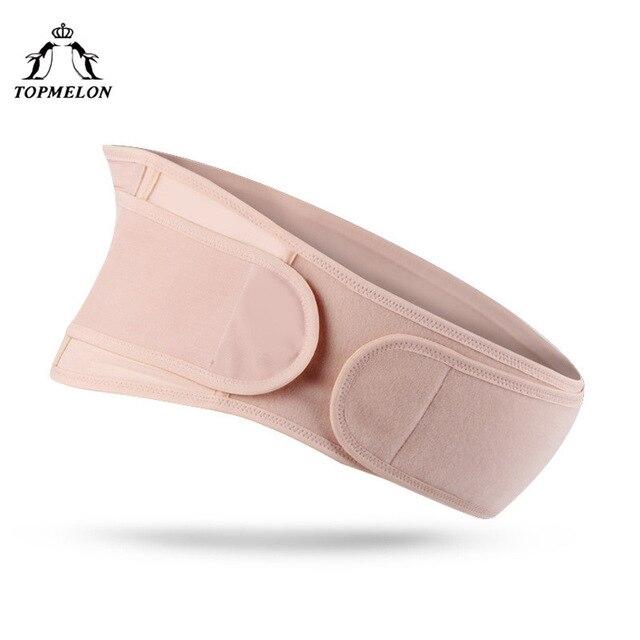 TOPMELON Modeling Strap Waist Trainer Pregnant Belt Belly Band Back Support Belt Abdominal Binder Shapewear Maternity Belt
